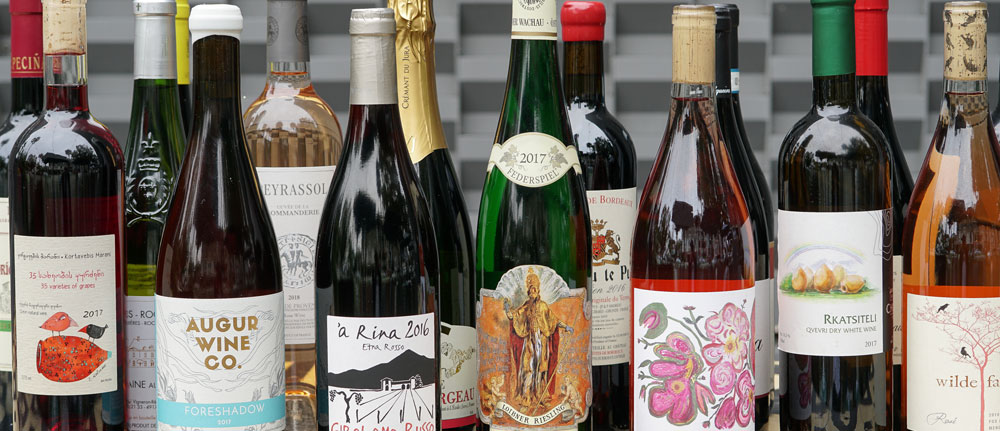 Variety of Wine Bottles Variety of Wine Bottles